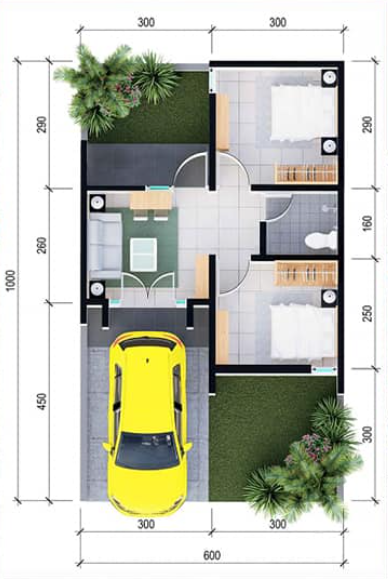 Layout Rumah